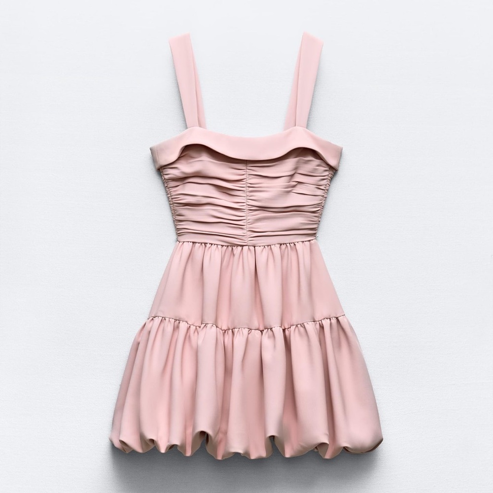Zara pink dolly dress